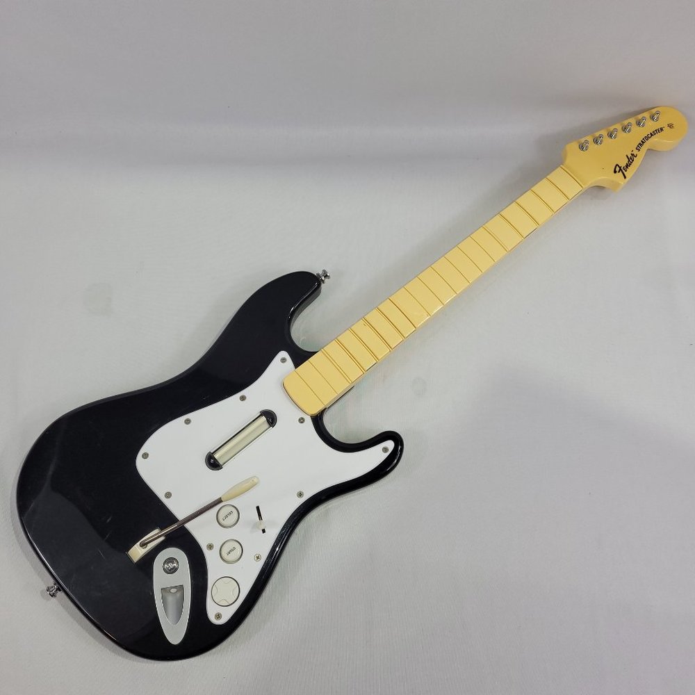 Sony Playstation 3 PS3 Rock Band Wireless Fender Guitar REQUIRES DONGLE